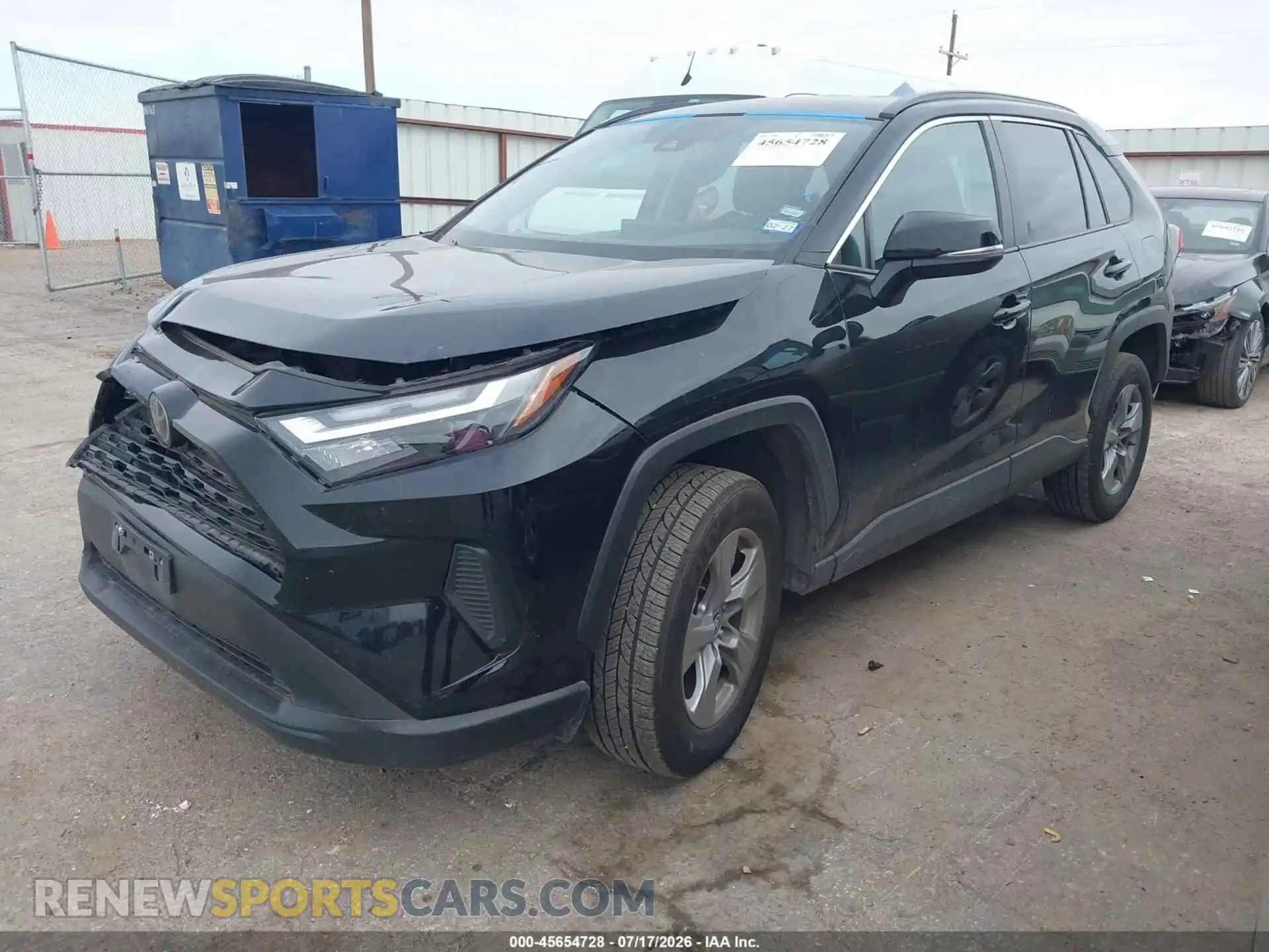 2 Photograph of a damaged car 2T3W1RFV6SW380992 TOYOTA RAV4 2025