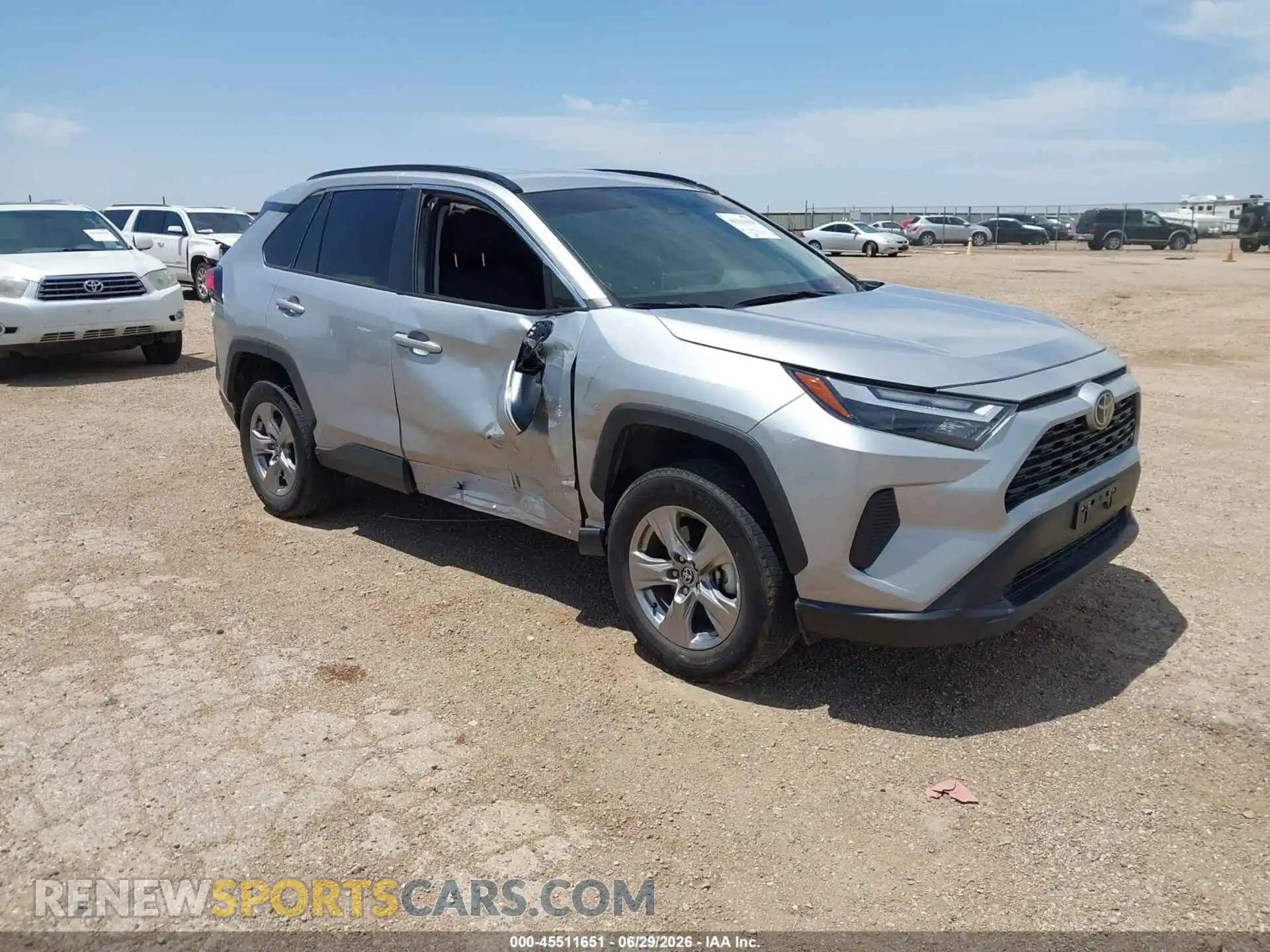 1 Photograph of a damaged car 2T3W1RFV6SW387022 TOYOTA RAV4 2025