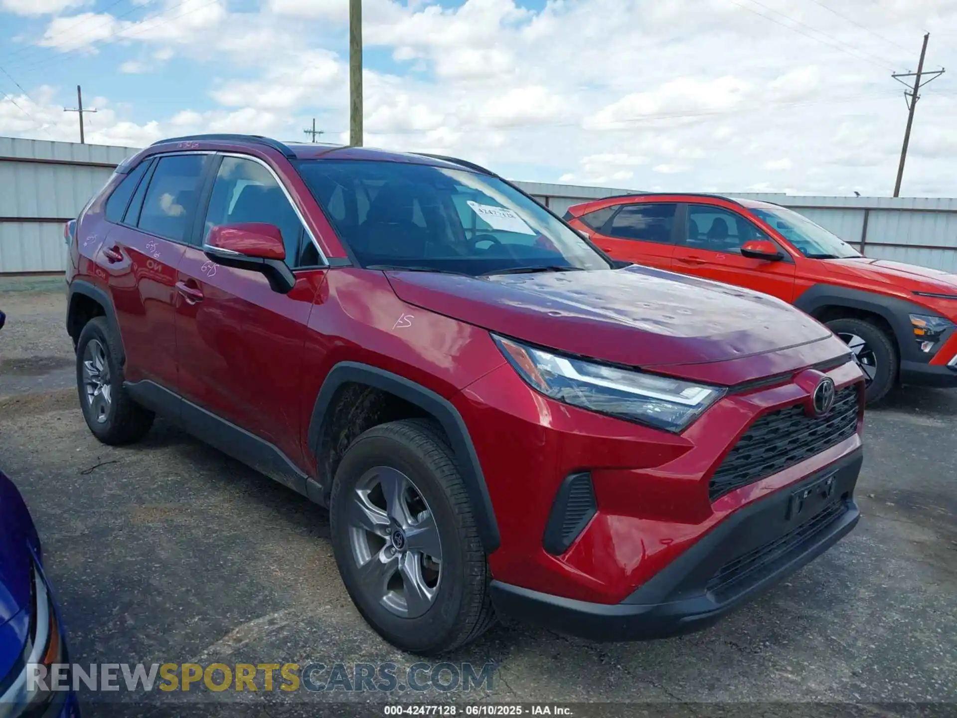 1 Photograph of a damaged car 2T3W1RFV6SW387358 TOYOTA RAV4 2025