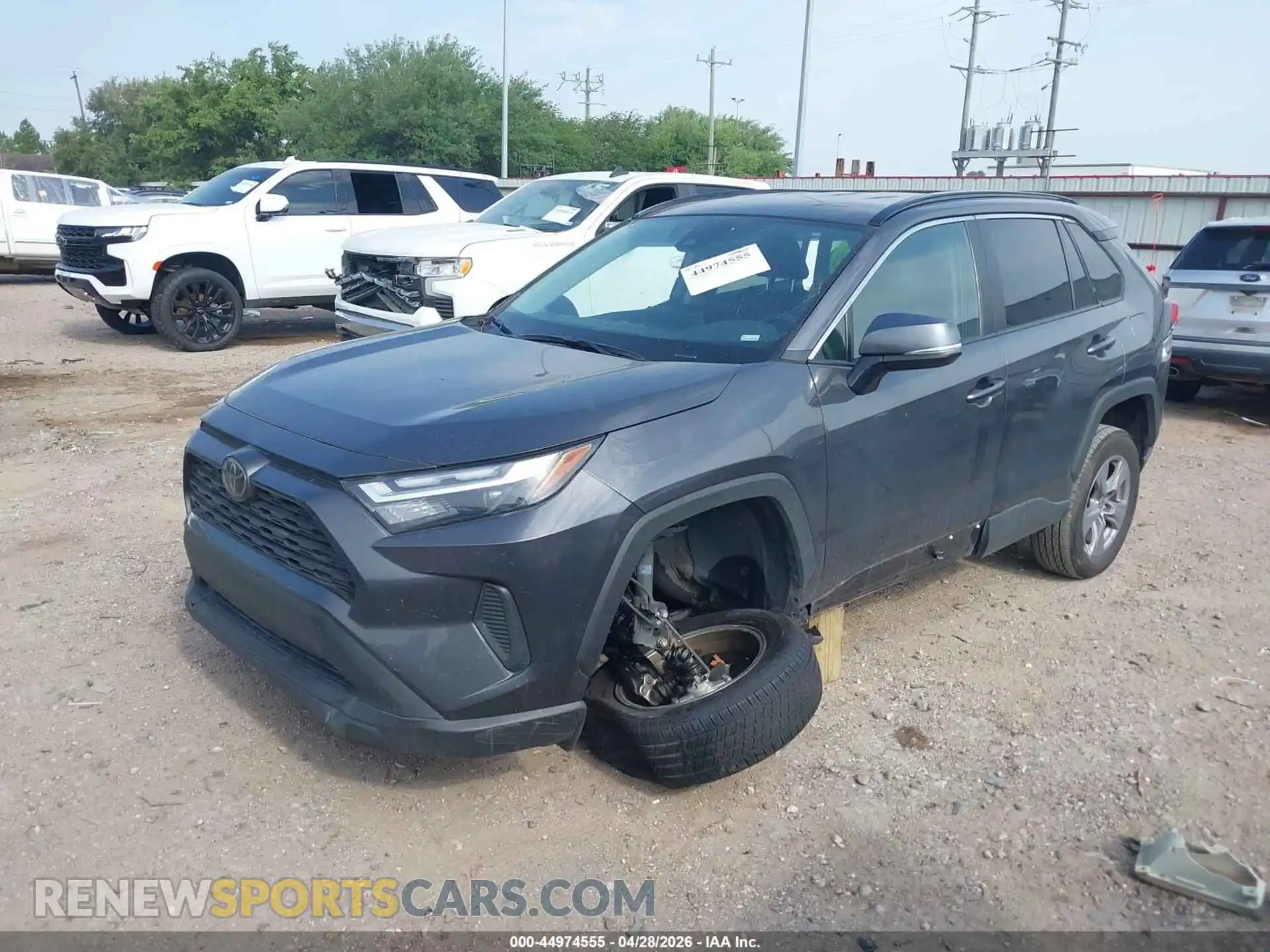 2 Photograph of a damaged car 2T3W1RFV6SW387523 TOYOTA RAV4 2025