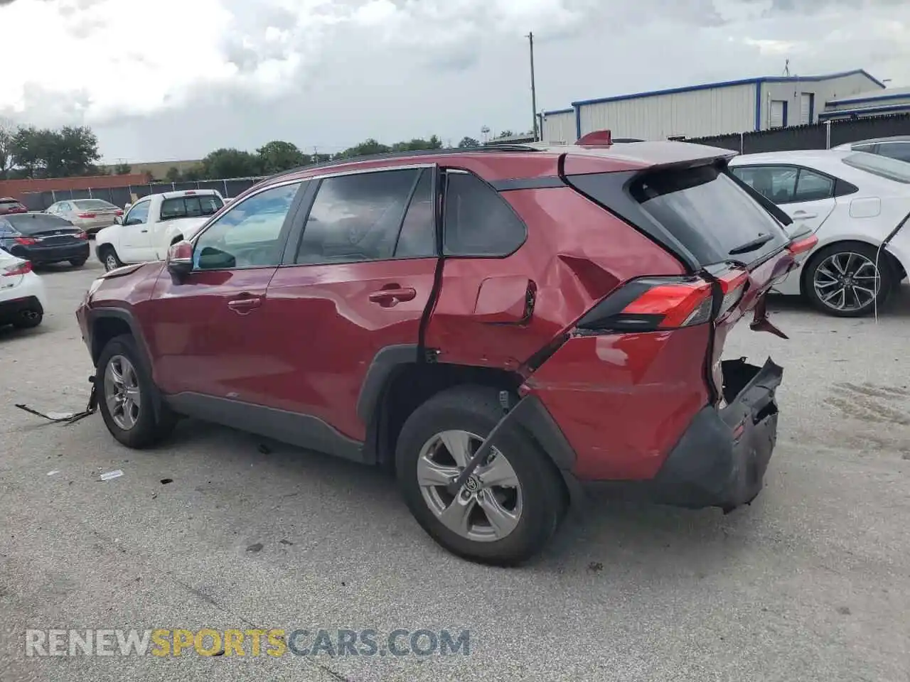 2 Photograph of a damaged car 2T3W1RFV6SW394598 TOYOTA RAV4 2025