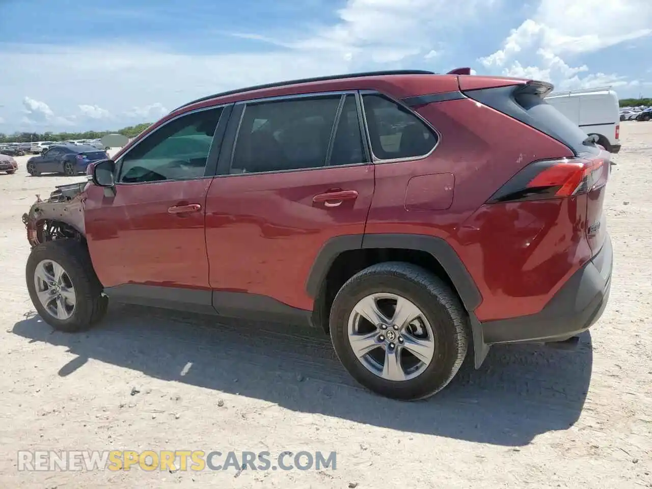 2 Photograph of a damaged car 2T3W1RFV6SW395671 TOYOTA RAV4 2025