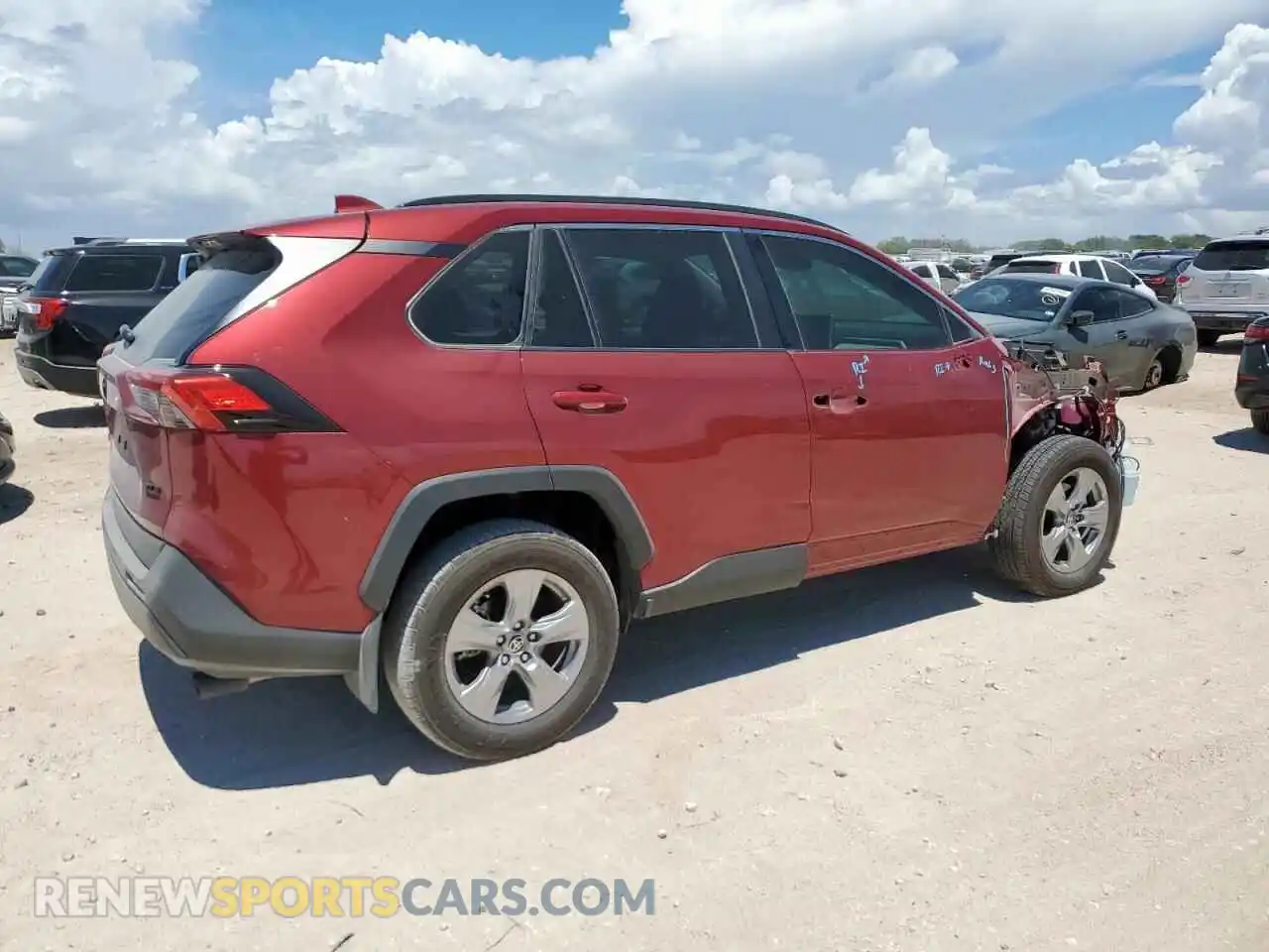 3 Photograph of a damaged car 2T3W1RFV6SW395671 TOYOTA RAV4 2025