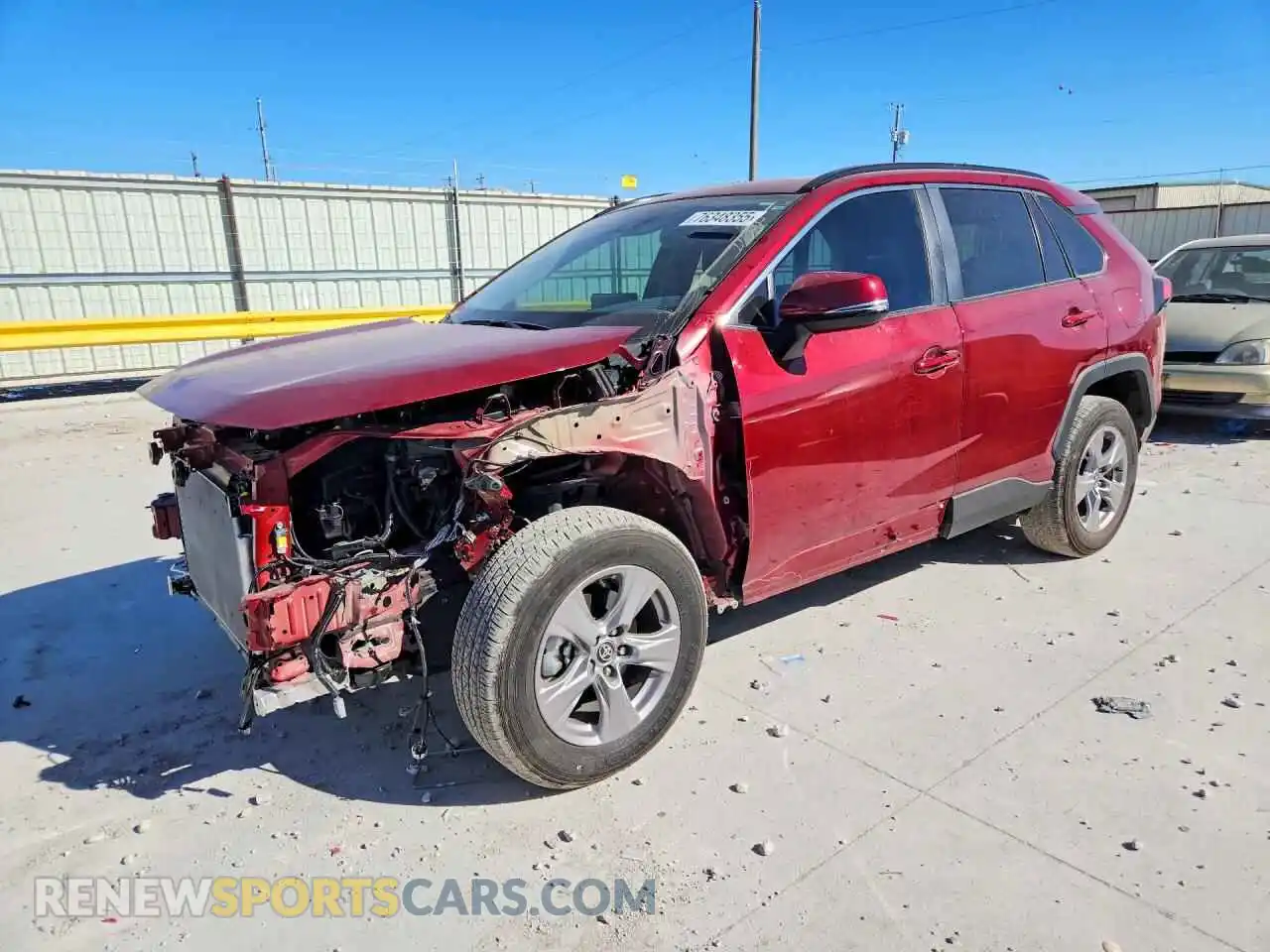 1 Photograph of a damaged car 2T3W1RFV6SW412503 TOYOTA RAV4 2025
