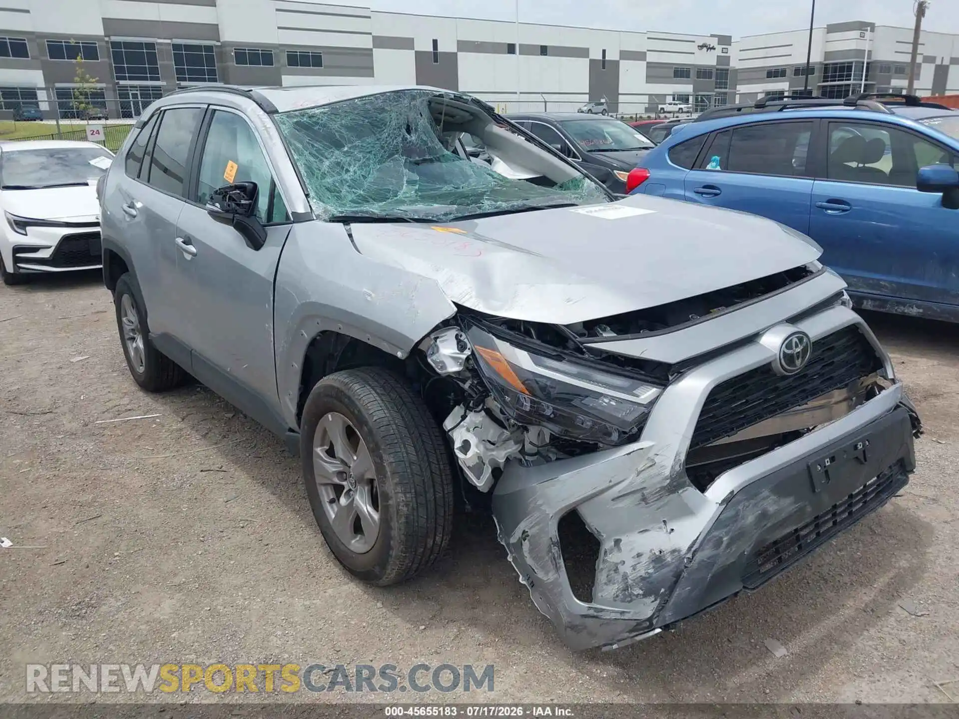 1 Photograph of a damaged car 2T3W1RFV6SW414297 TOYOTA RAV4 2025