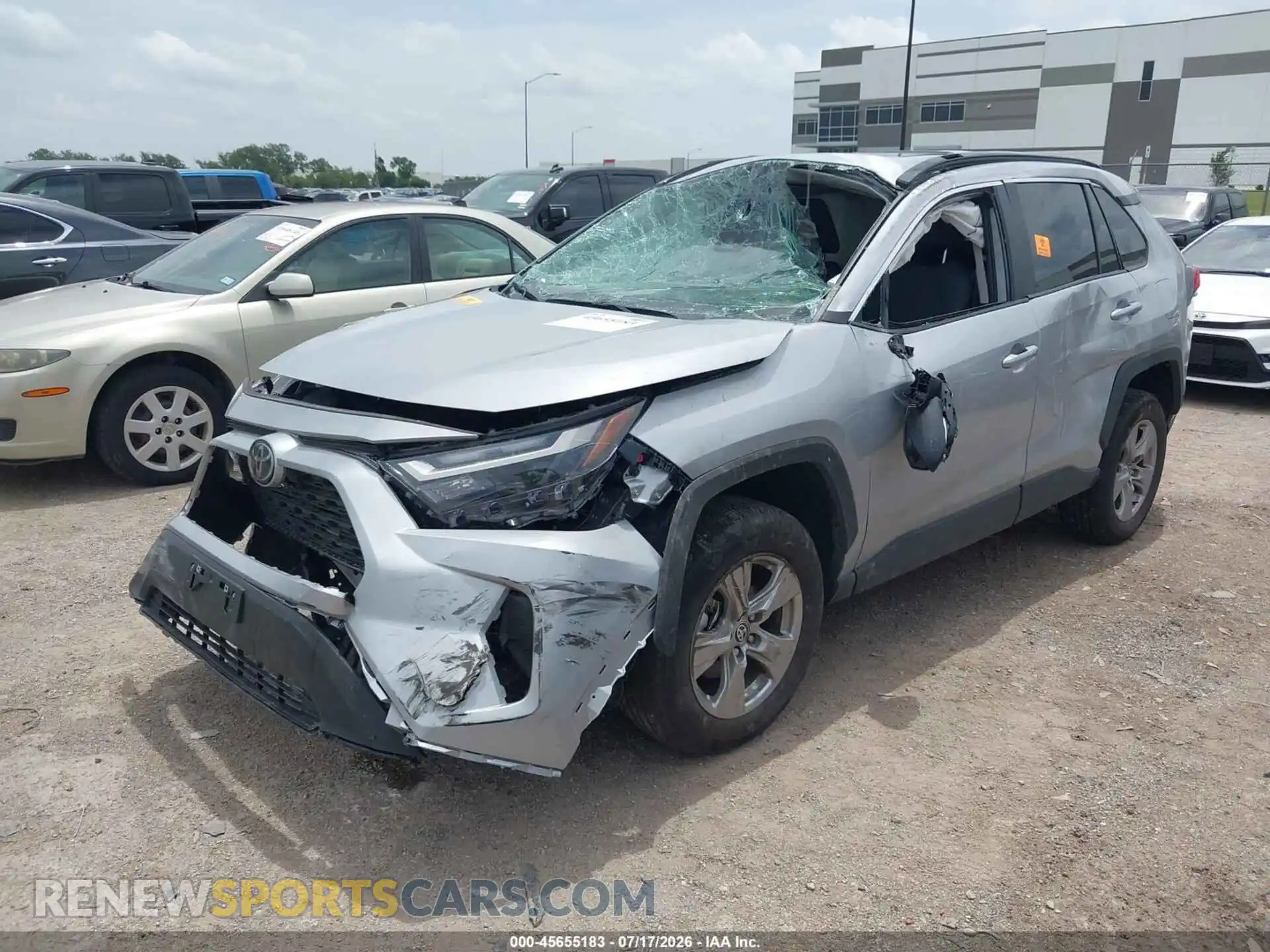2 Photograph of a damaged car 2T3W1RFV6SW414297 TOYOTA RAV4 2025