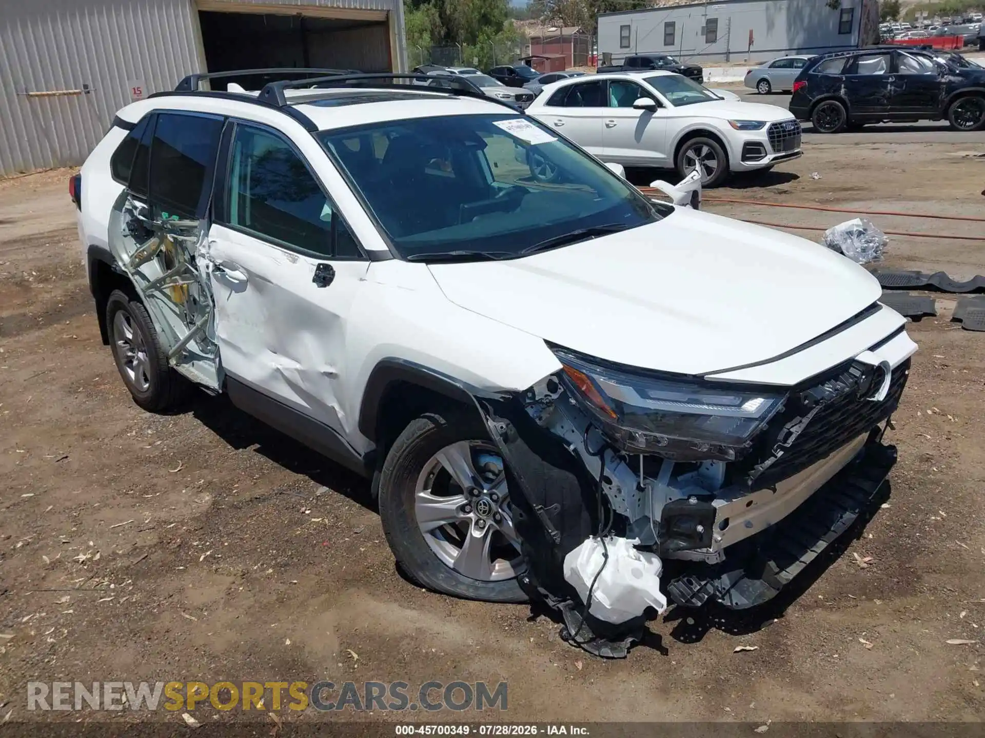 1 Photograph of a damaged car 2T3W1RFV6SW422593 TOYOTA RAV4 2025