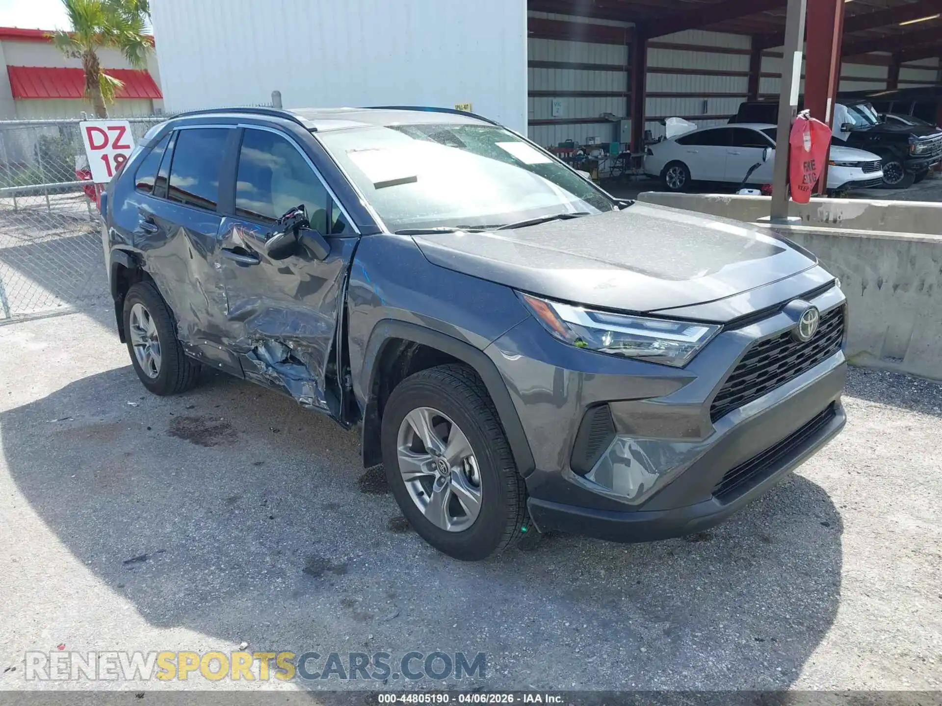 1 Photograph of a damaged car 2T3W1RFV6SW444433 TOYOTA RAV4 2025