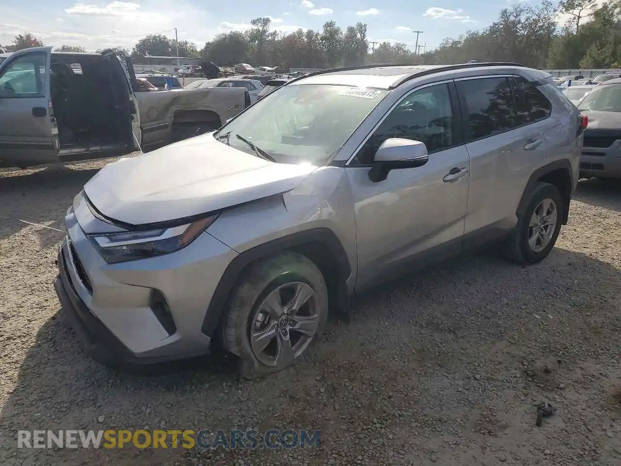 1 Photograph of a damaged car 2T3W1RFV7SC324383 TOYOTA RAV4 2025