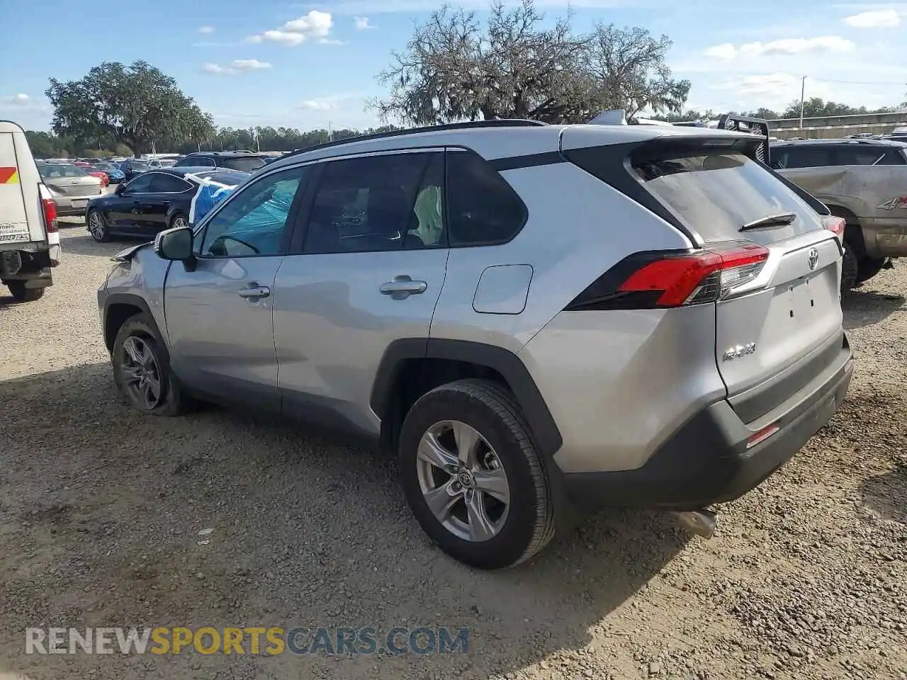 2 Photograph of a damaged car 2T3W1RFV7SC324383 TOYOTA RAV4 2025