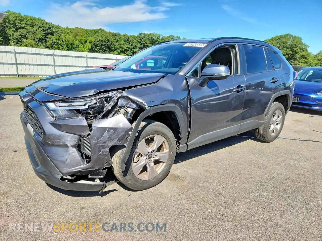 1 Photograph of a damaged car 2T3W1RFV7SC324562 TOYOTA RAV4 2025