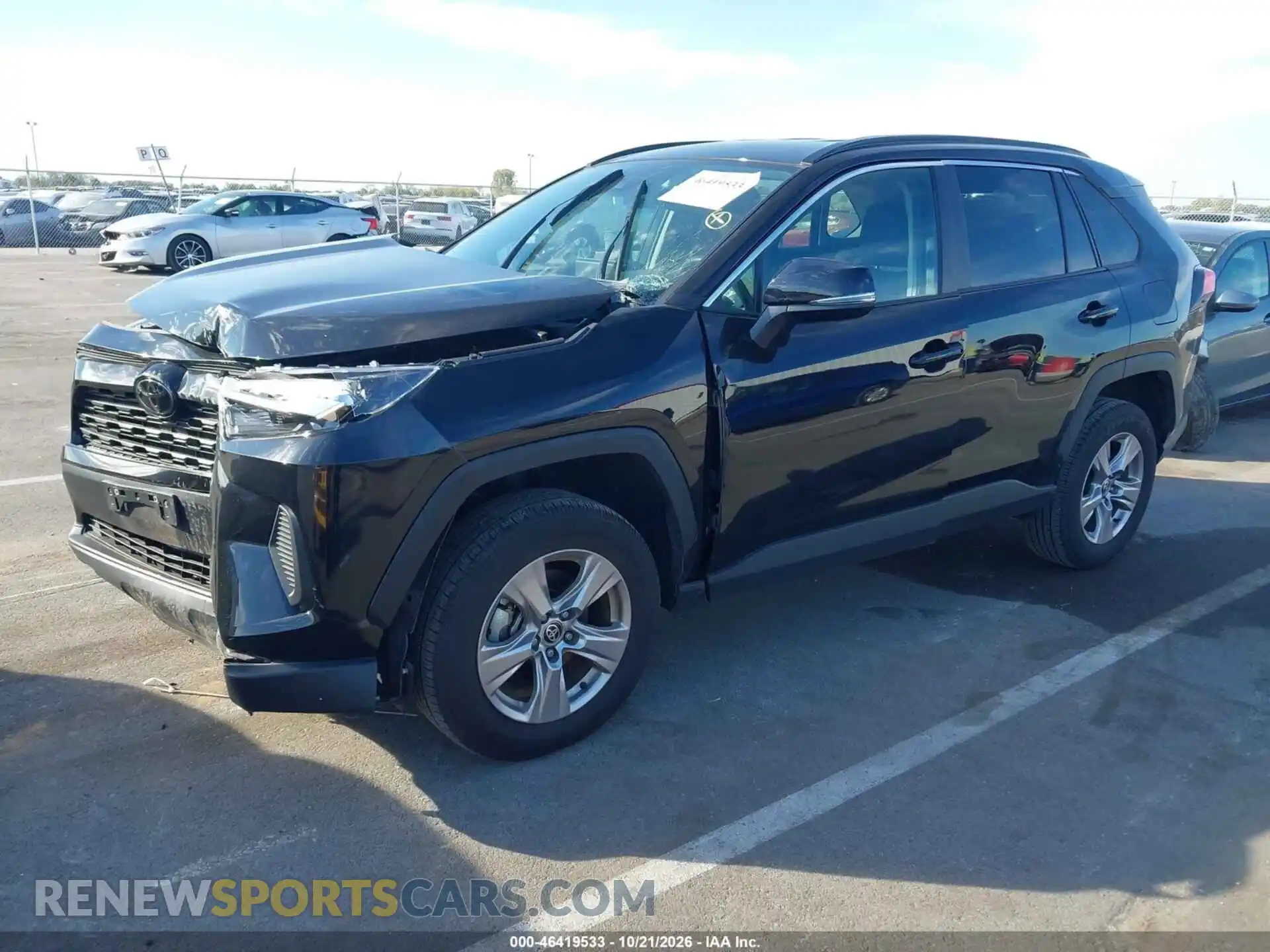 2 Photograph of a damaged car 2T3W1RFV7SC327221 TOYOTA RAV4 2025