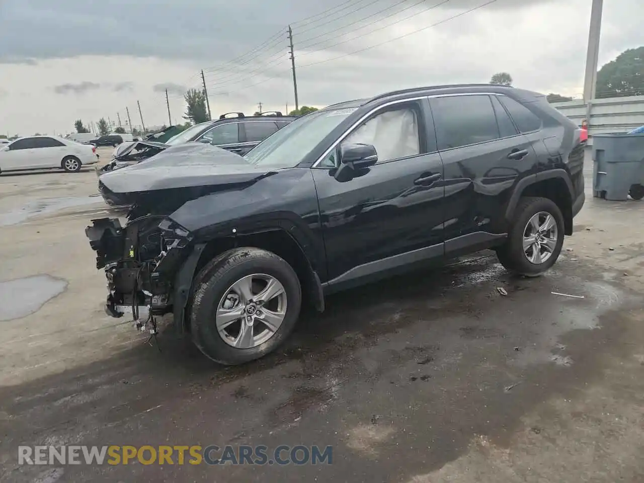 1 Photograph of a damaged car 2T3W1RFV7SC338302 TOYOTA RAV4 2025