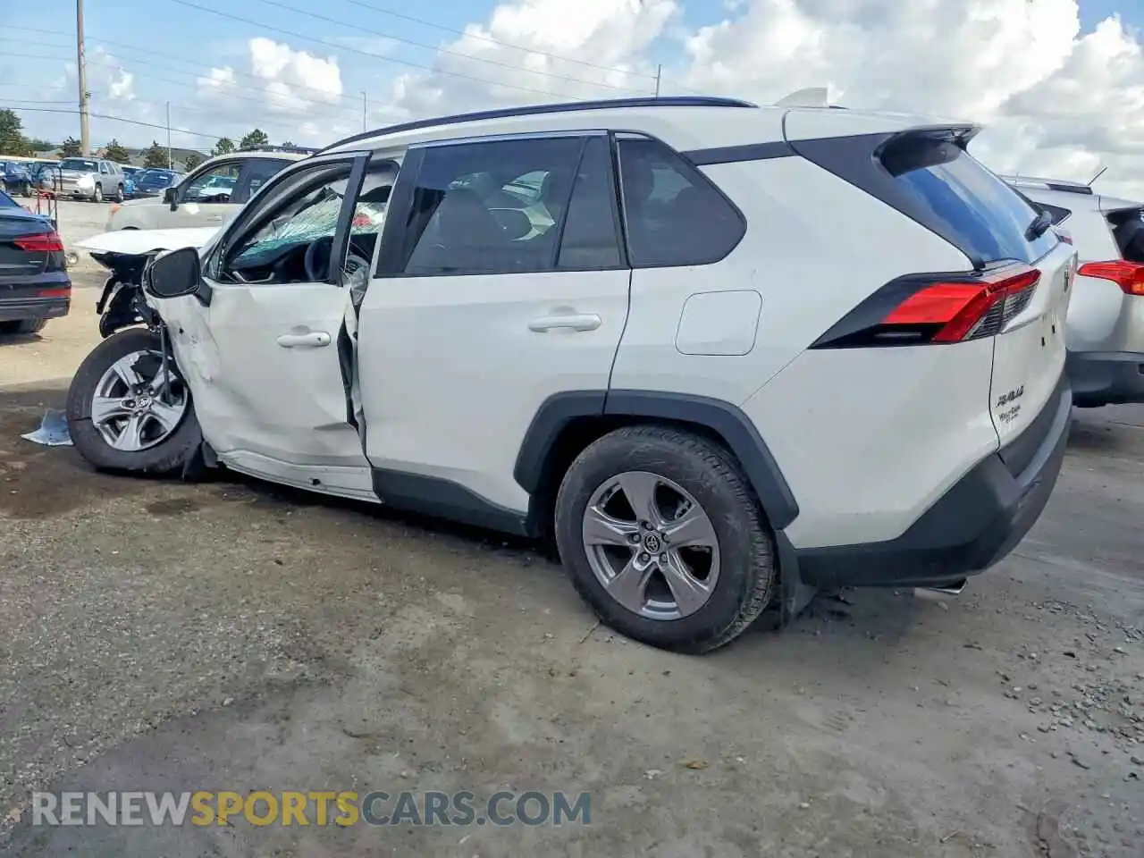 2 Photograph of a damaged car 2T3W1RFV7SC350546 TOYOTA RAV4 2025