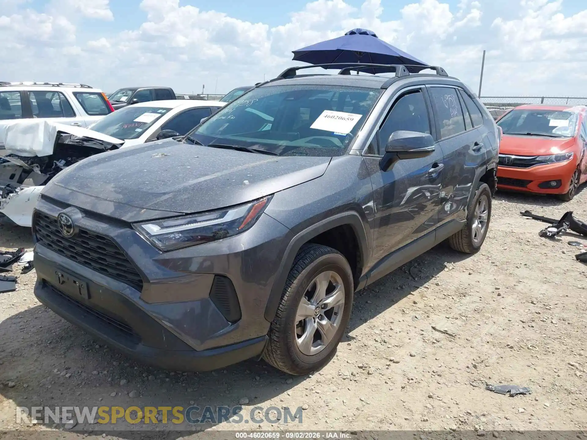 2 Photograph of a damaged car 2T3W1RFV7SC357223 TOYOTA RAV4 2025