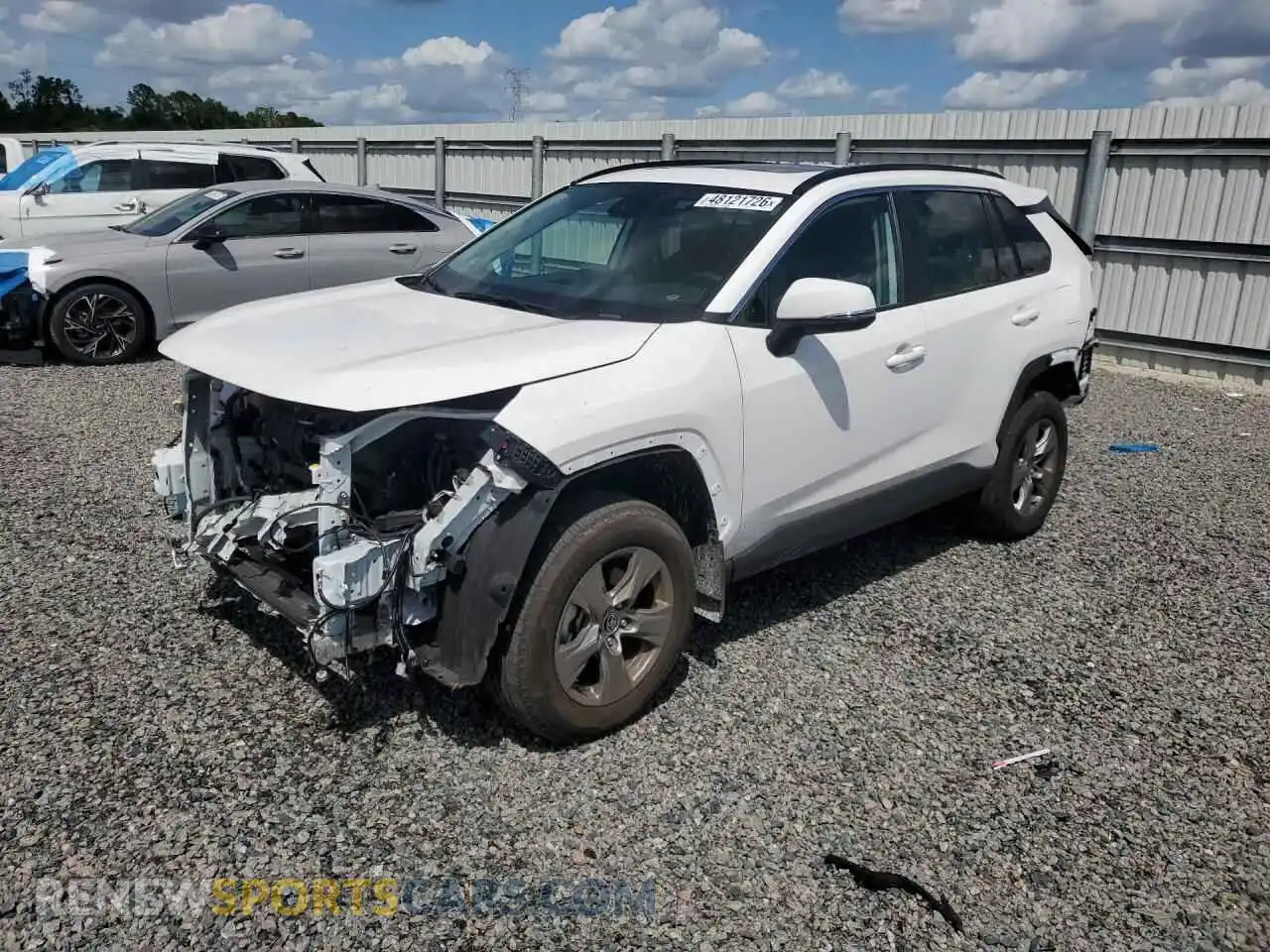 1 Photograph of a damaged car 2T3W1RFV7SW367605 TOYOTA RAV4 2025