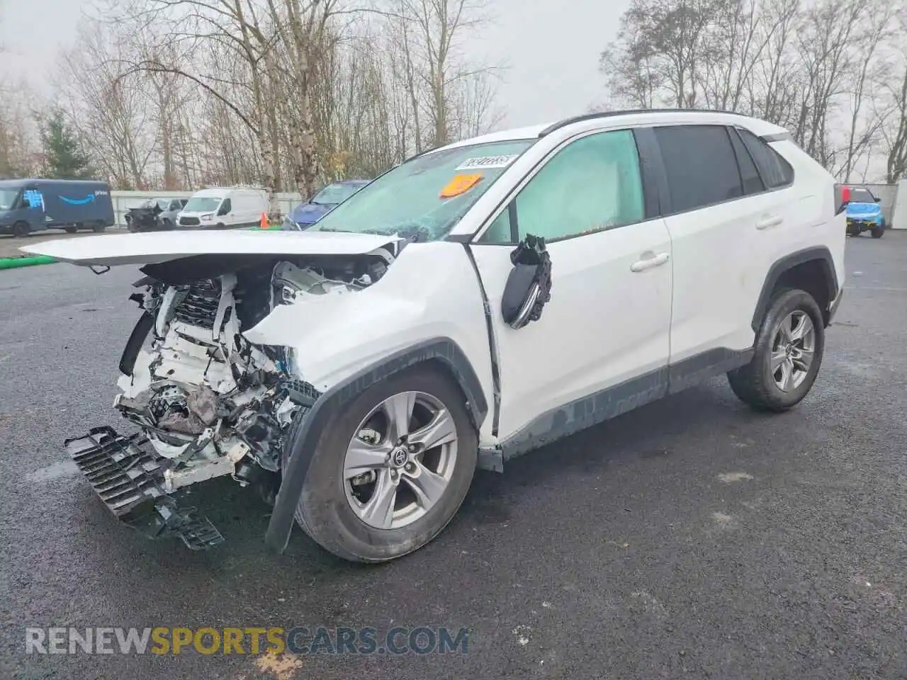 1 Photograph of a damaged car 2T3W1RFV7SW377356 TOYOTA RAV4 2025