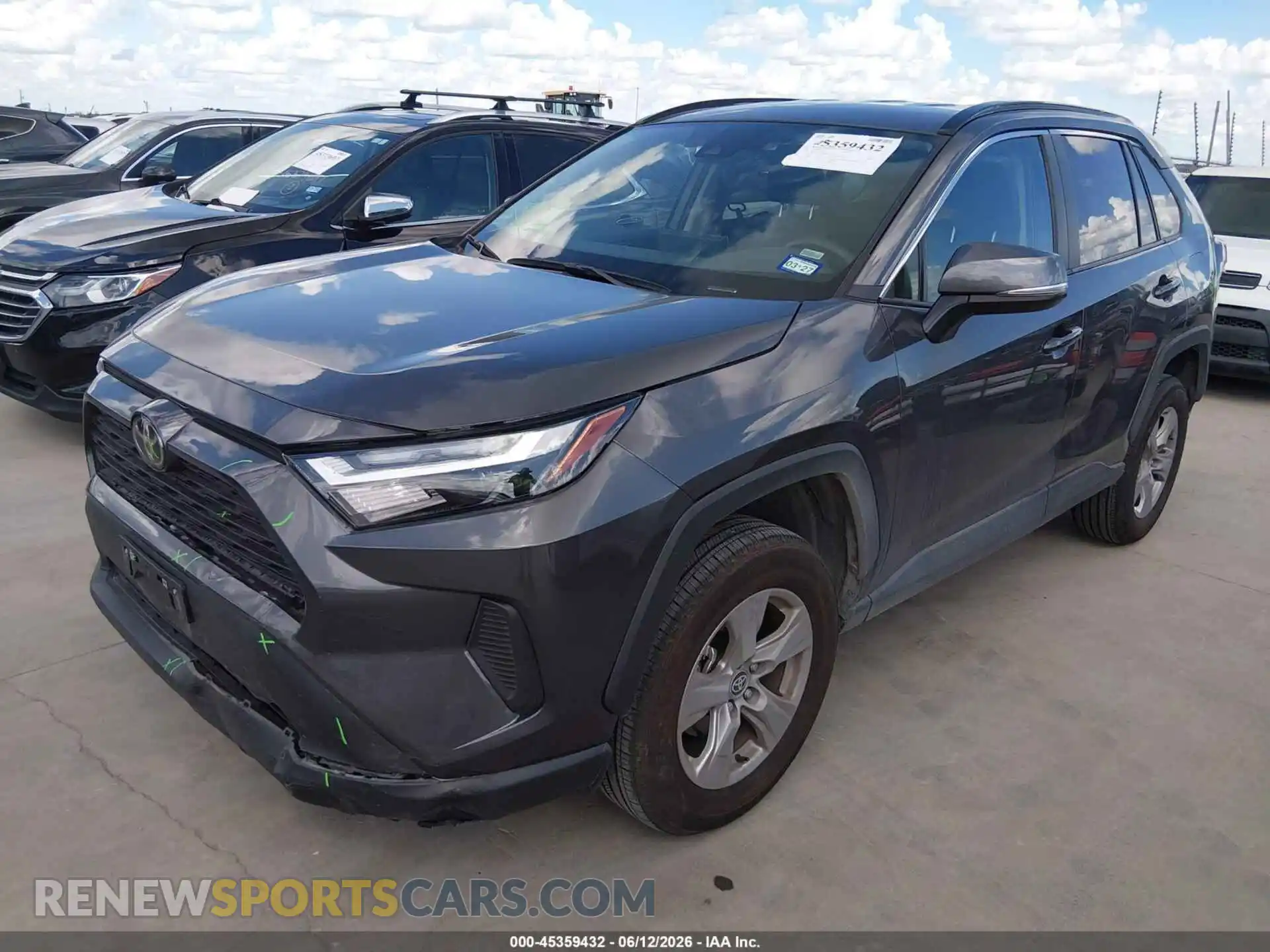 2 Photograph of a damaged car 2T3W1RFV7SW386946 TOYOTA RAV4 2025