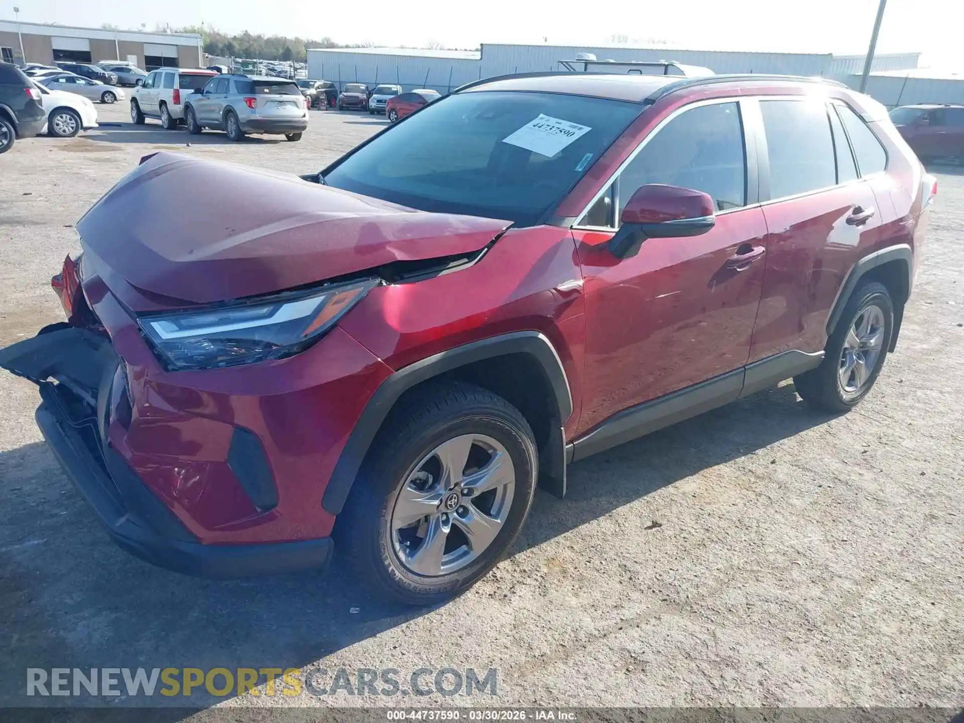 2 Фотография поврежденного автомобиля 2T3W1RFV7SW390320 TOYOTA RAV4 2025