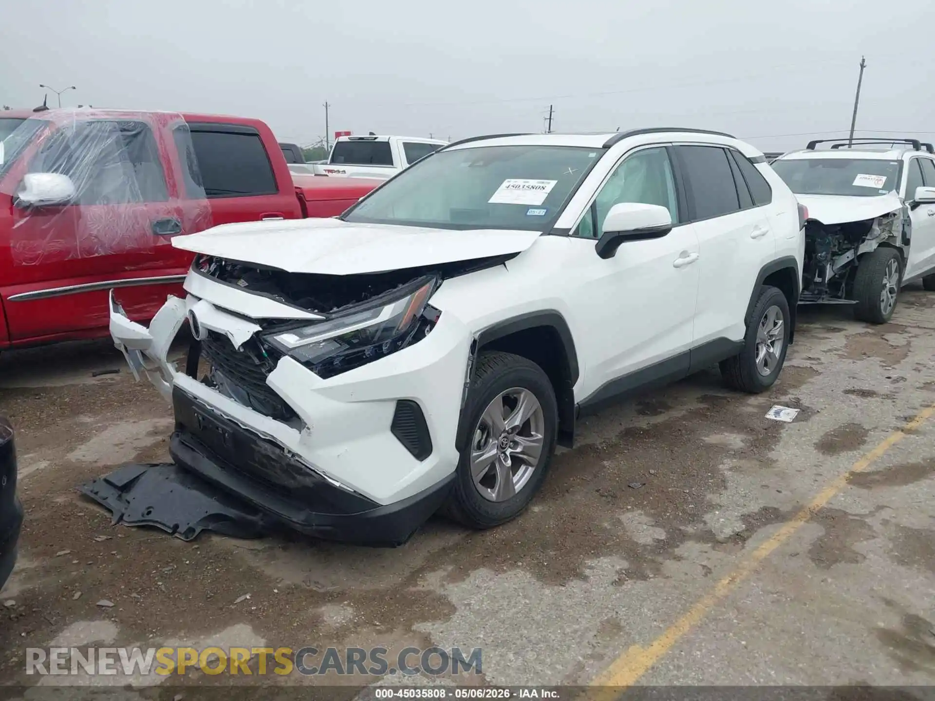 2 Photograph of a damaged car 2T3W1RFV7SW396294 TOYOTA RAV4 2025
