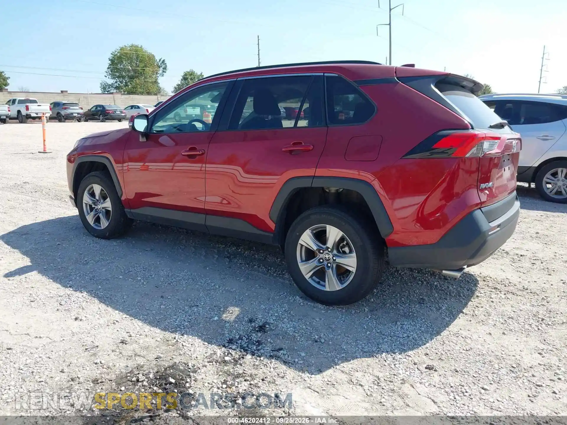 3 fotografías del automóvil dañado 2T3W1RFV7SW397459 TOYOTA RAV4 2025