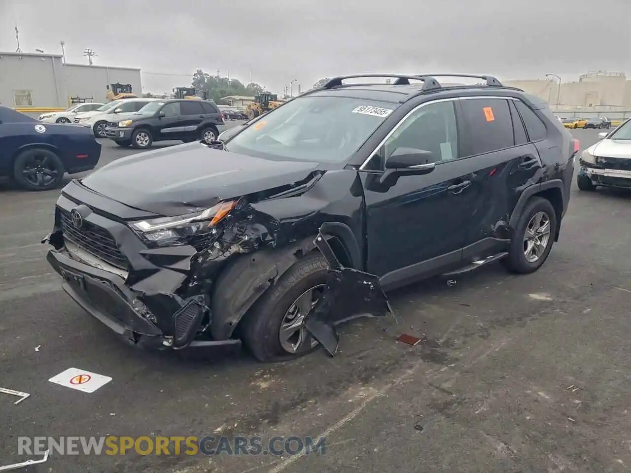 1 Photograph of a damaged car 2T3W1RFV7SW406810 TOYOTA RAV4 2025
