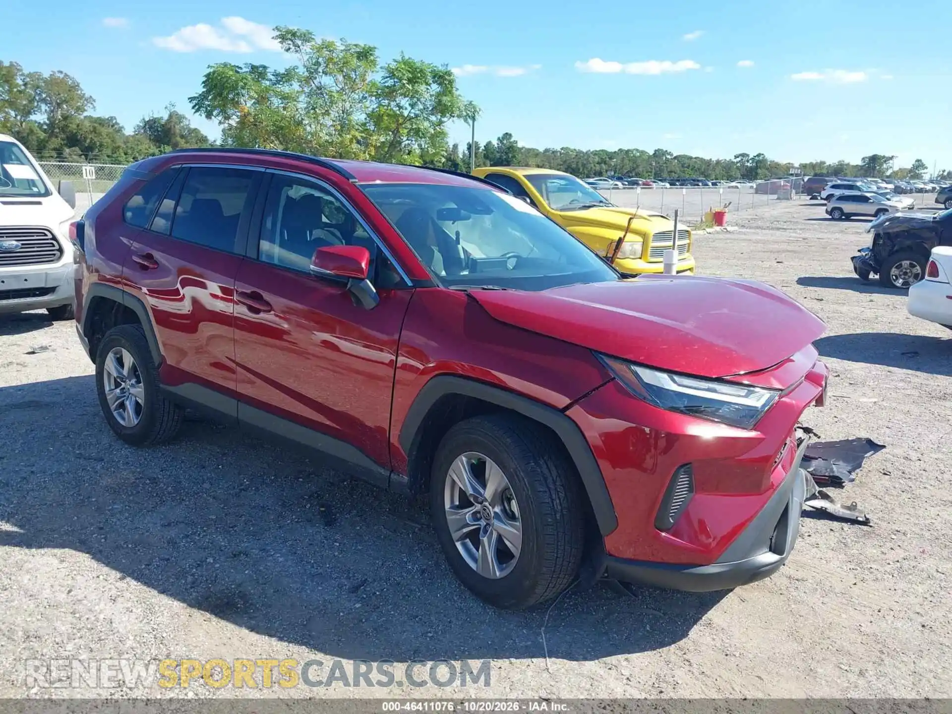 1 Photograph of a damaged car 2T3W1RFV7SW413627 TOYOTA RAV4 2025