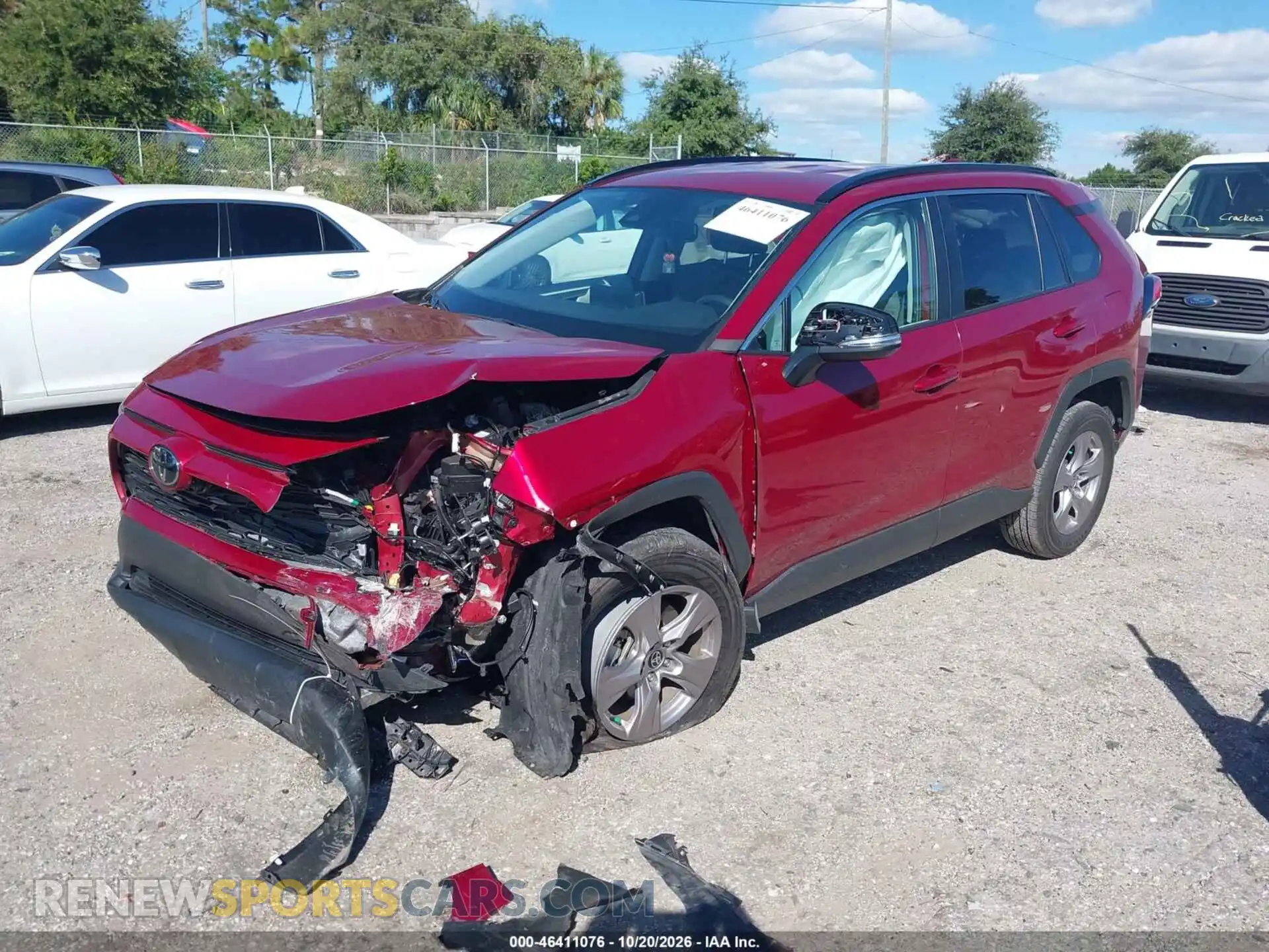 2 Photograph of a damaged car 2T3W1RFV7SW413627 TOYOTA RAV4 2025