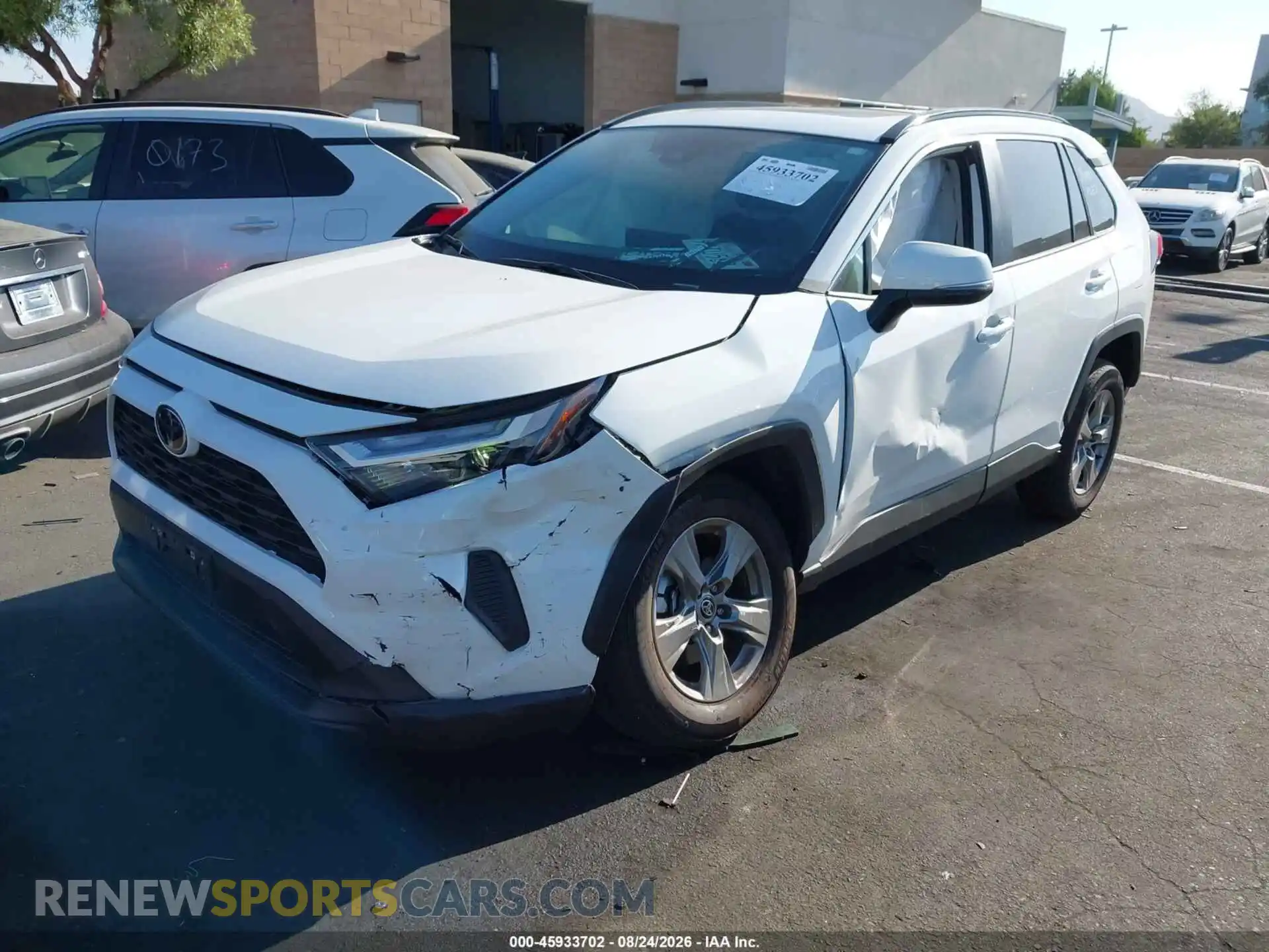 2 Фотография поврежденного автомобиля 2T3W1RFV7SW427737 TOYOTA RAV4 2025