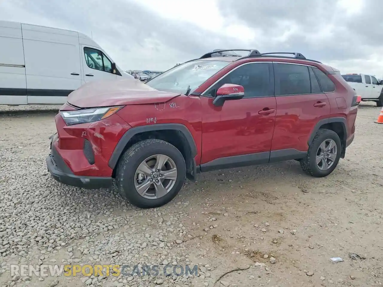 1 Photograph of a damaged car 2T3W1RFV7SW441959 TOYOTA RAV4 2025