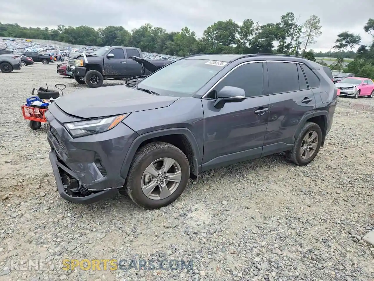 1 Photograph of a damaged car 2T3W1RFV8SC352564 TOYOTA RAV4 2025