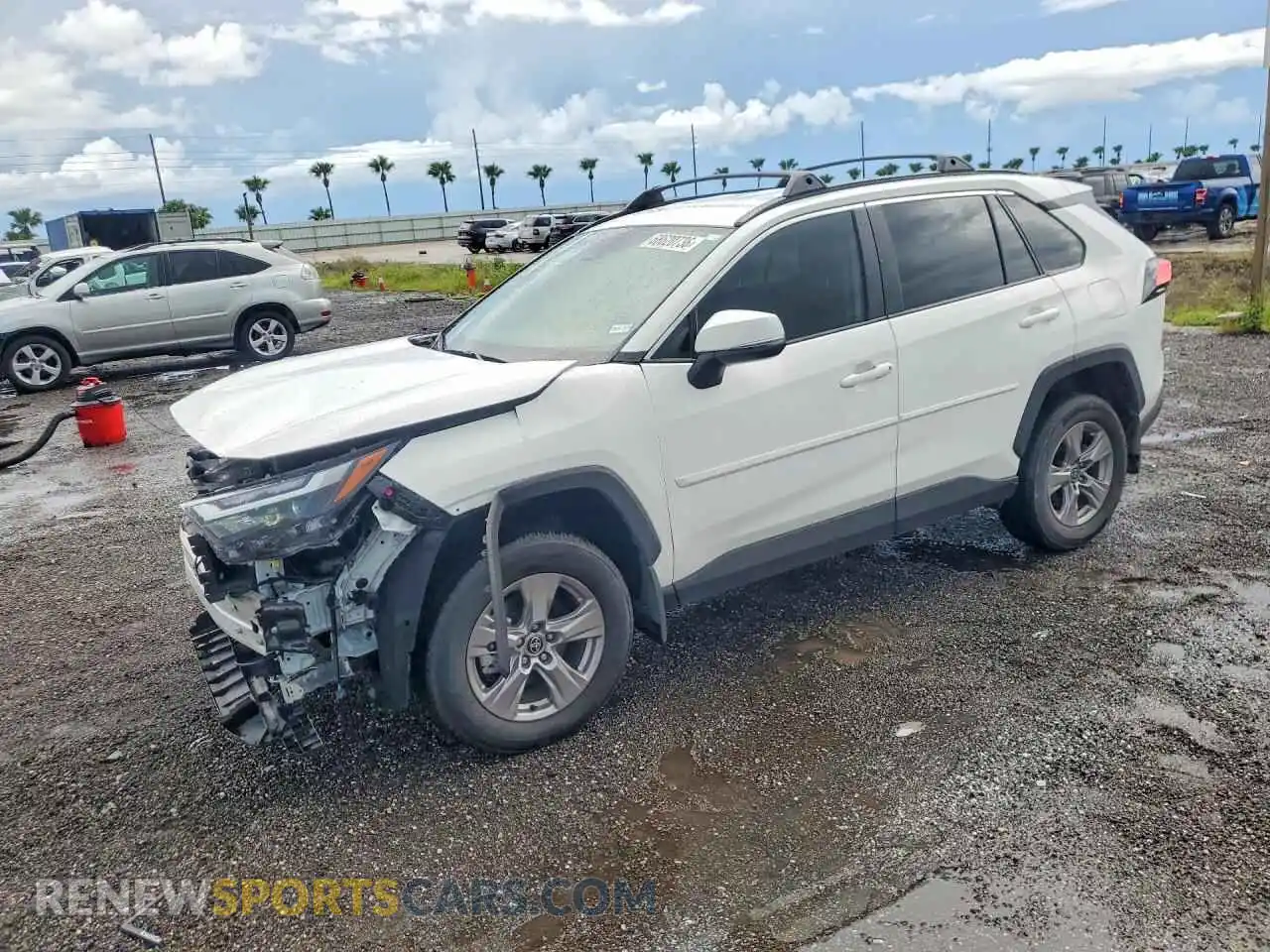 1 Photograph of a damaged car 2T3W1RFV8SW386129 TOYOTA RAV4 2025