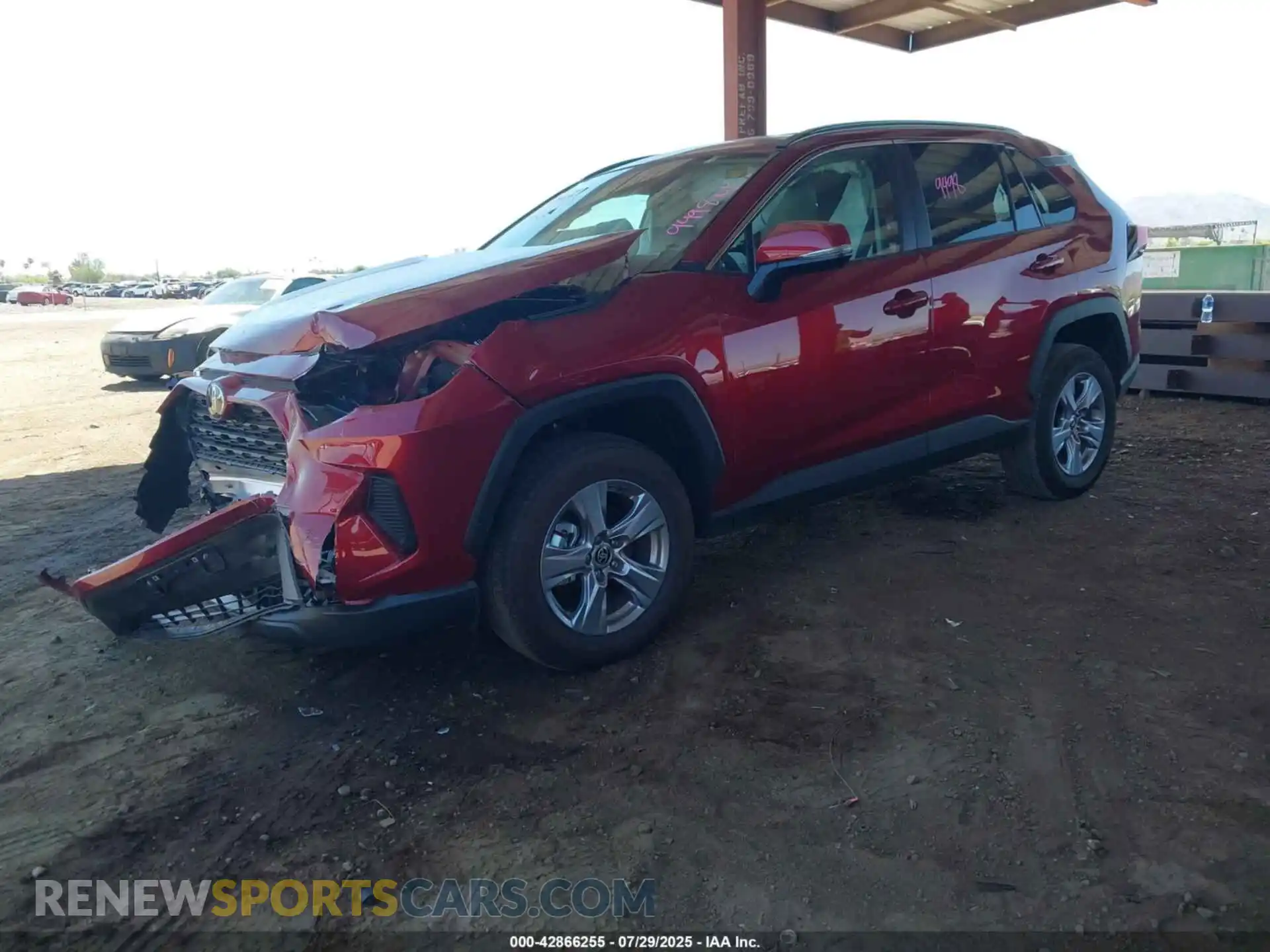 2 Photograph of a damaged car 2T3W1RFV8SW392092 TOYOTA RAV4 2025