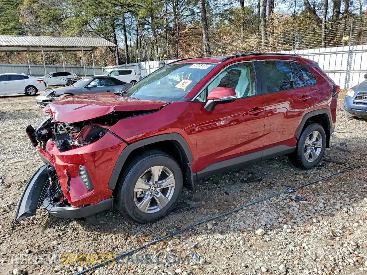 1 Photograph of a damaged car 2T3W1RFV8SW392271 TOYOTA RAV4 2025