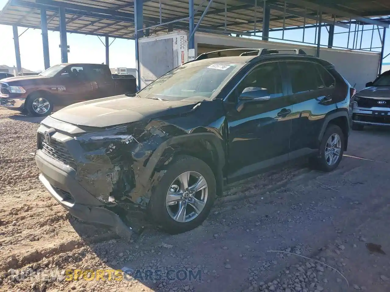 1 Photograph of a damaged car 2T3W1RFV8SW399673 TOYOTA RAV4 2025