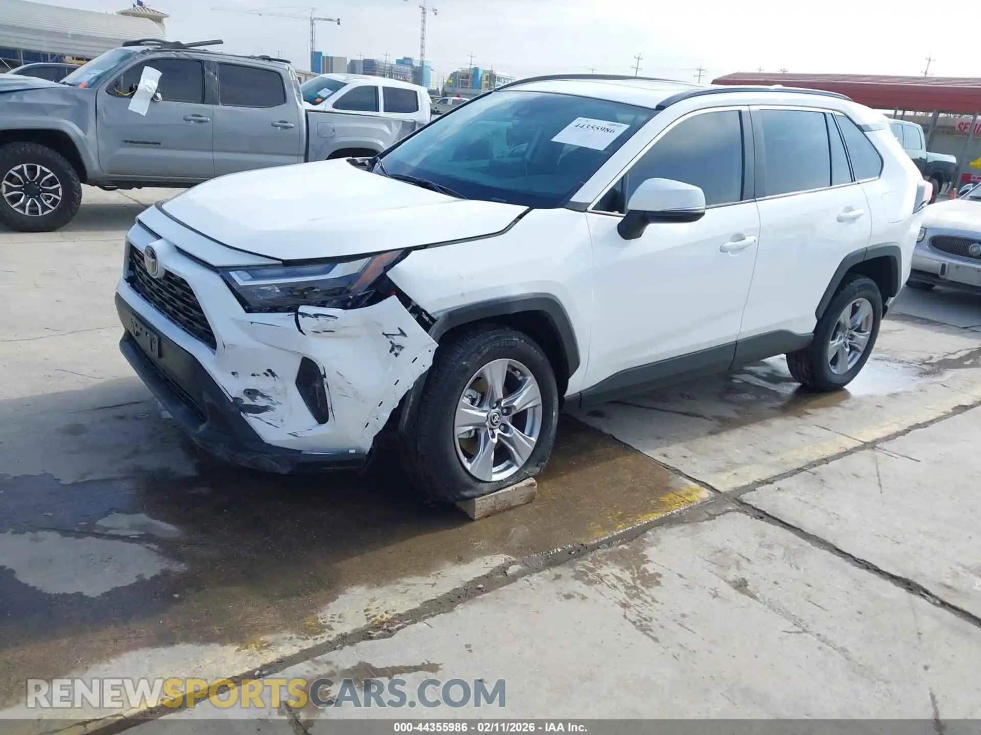 2 Photograph of a damaged car 2T3W1RFV8SW411742 TOYOTA RAV4 2025