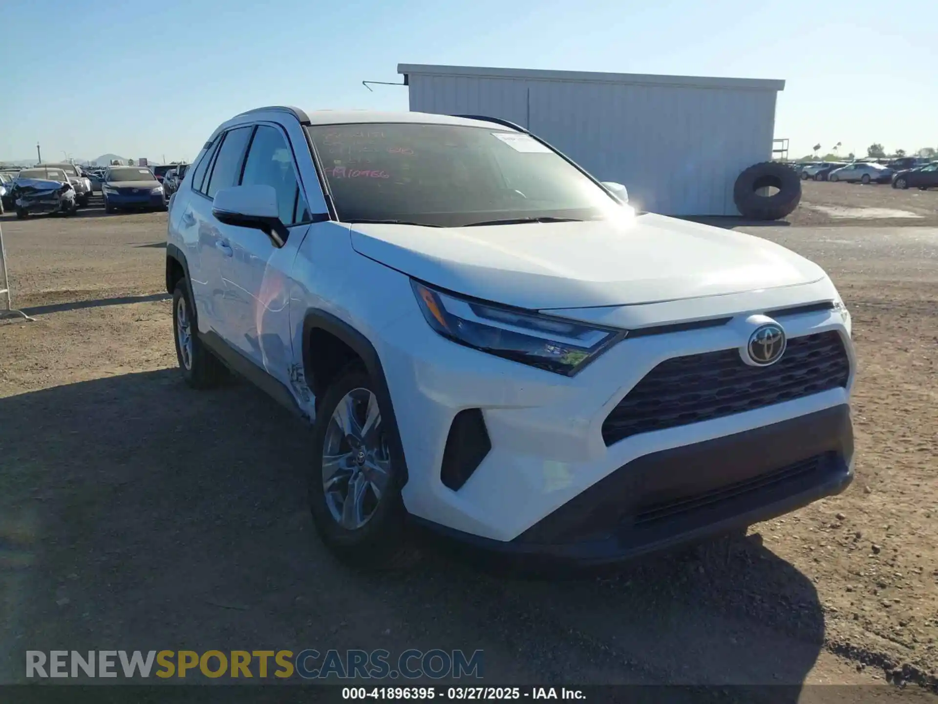 1 Photograph of a damaged car 2T3W1RFV9SW366293 TOYOTA RAV4 2025