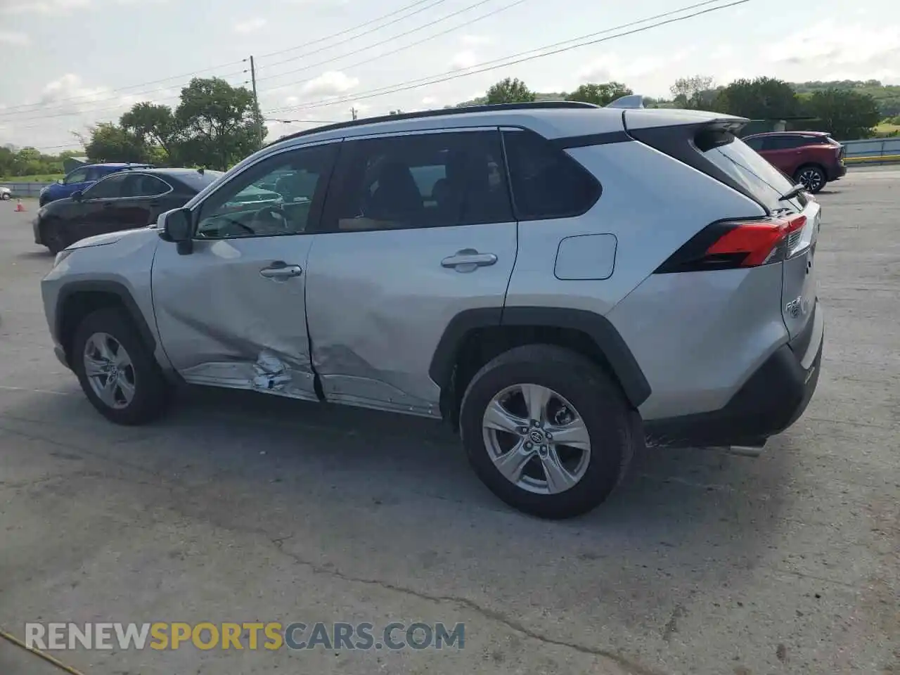 2 fotografías del automóvil dañado 2T3W1RFV9SW389315 TOYOTA RAV4 2025