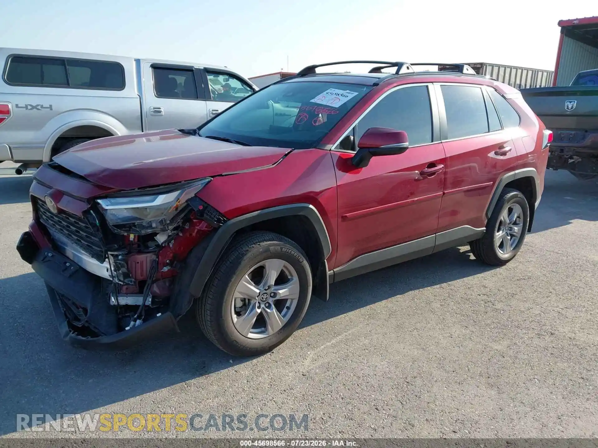 2 Photograph of a damaged car 2T3W1RFV9SW393378 TOYOTA RAV4 2025