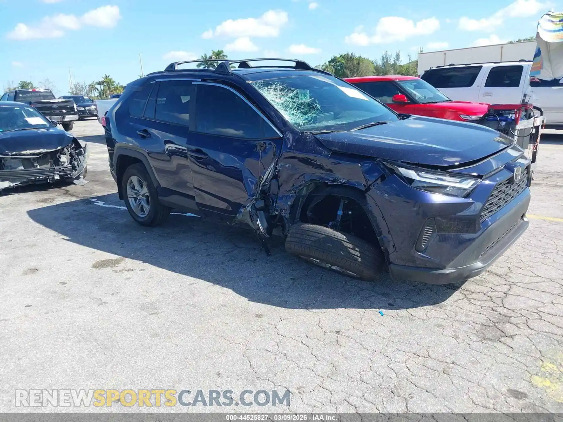 1 Photograph of a damaged car 2T3W1RFV9SW438271 TOYOTA RAV4 2025