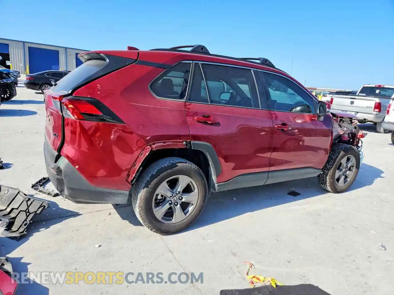 3 Photograph of a damaged car 2T3W1RFV9SW443440 TOYOTA RAV4 2025