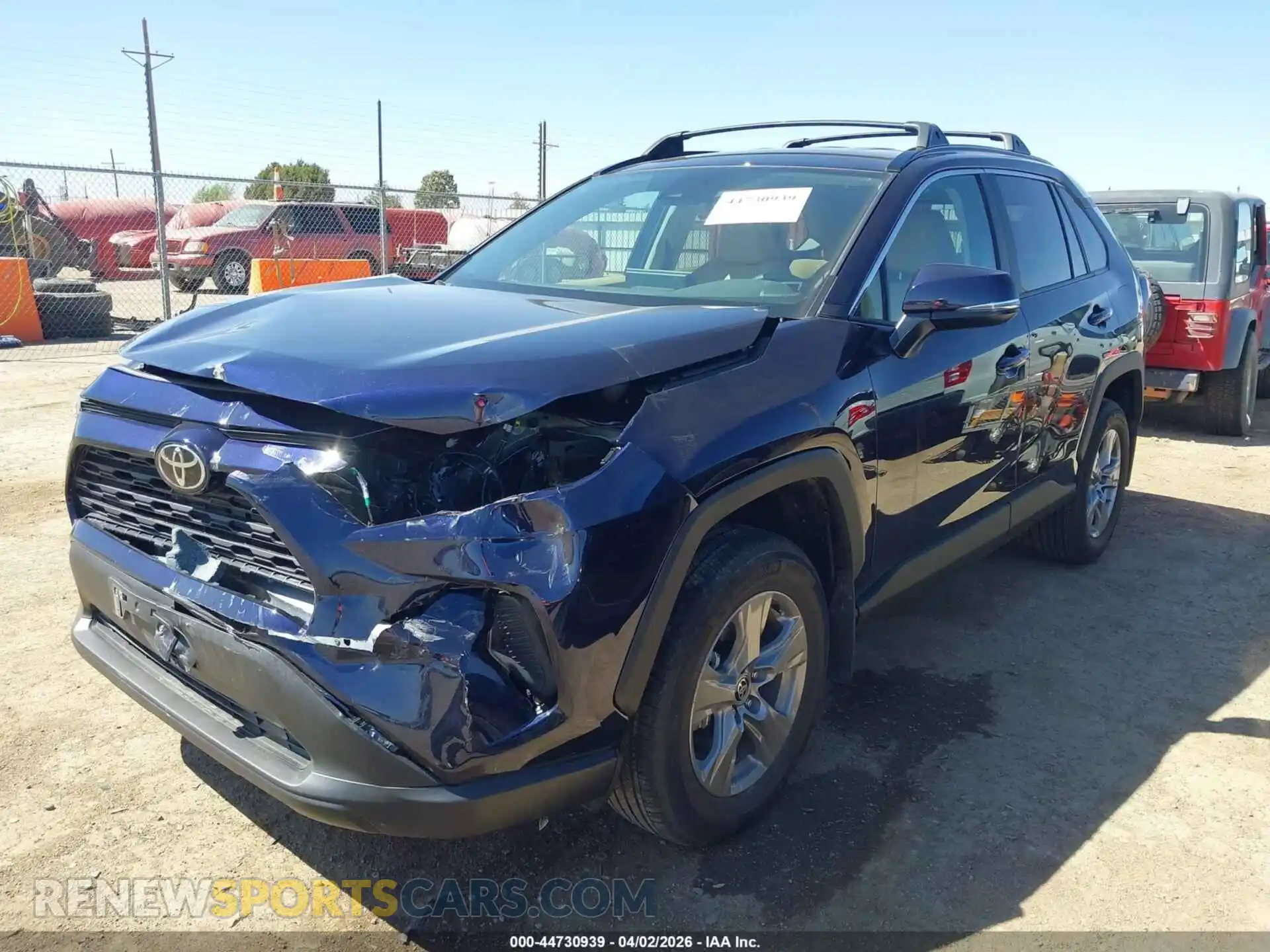 2 Photograph of a damaged car 2T3W1RFVXSW443074 TOYOTA RAV4 2025