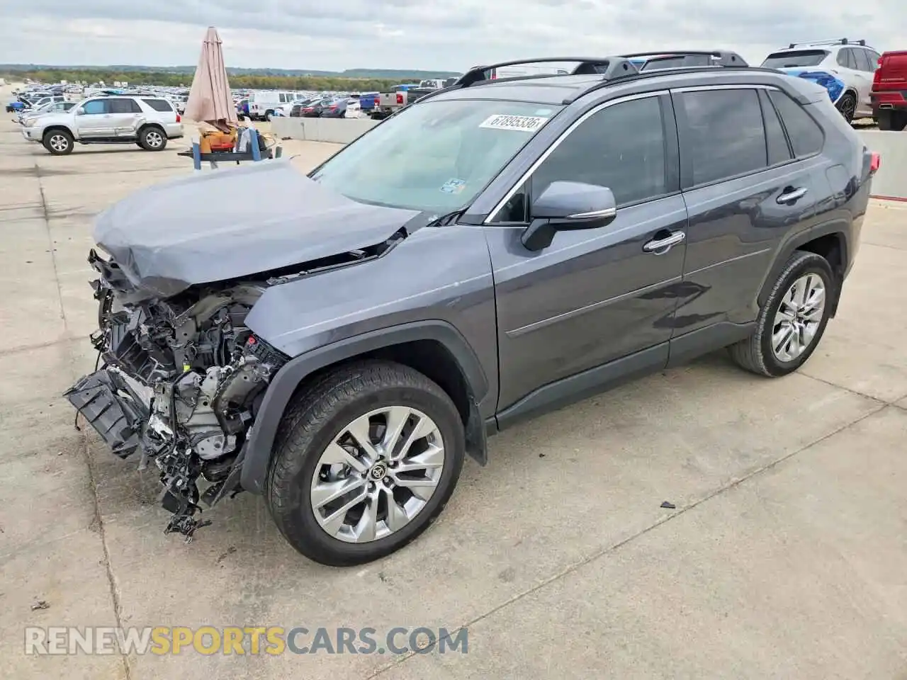 1 fotografías del automóvil dañado 2T3Y1RFV2SC352262 TOYOTA RAV4 2025