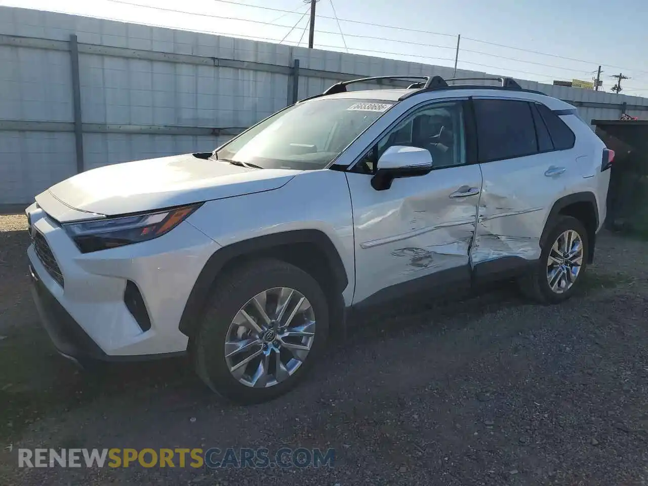 1 Photograph of a damaged car 2T3Y1RFV2SW430828 TOYOTA RAV4 2025