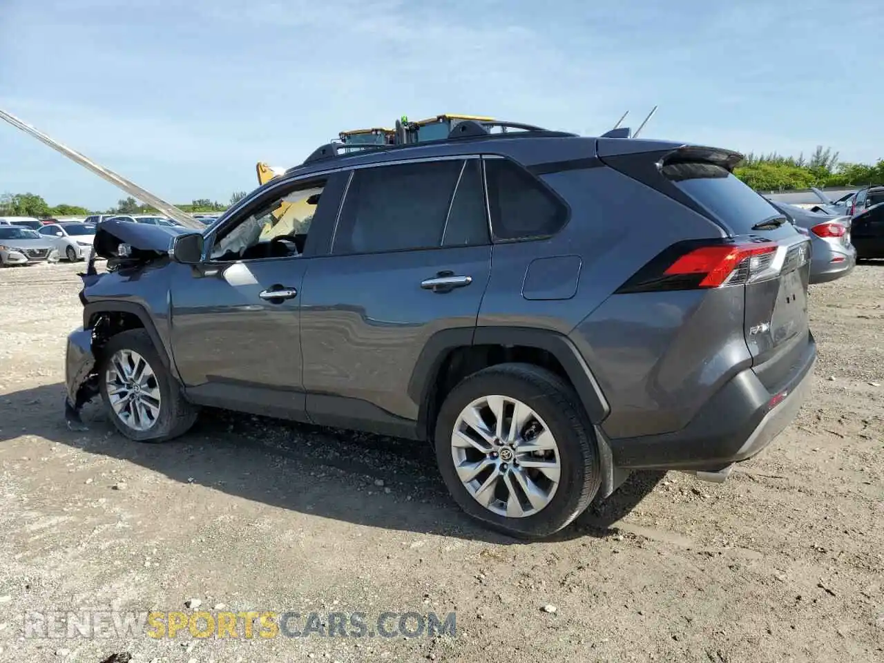 2 Photograph of a damaged car 2T3Y1RFV4SC307288 TOYOTA RAV4 2025