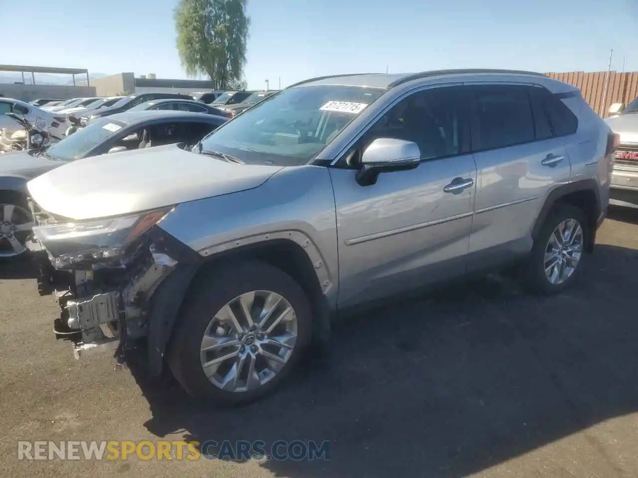 1 Photograph of a damaged car 2T3Y1RFV5SW374285 TOYOTA RAV4 2025