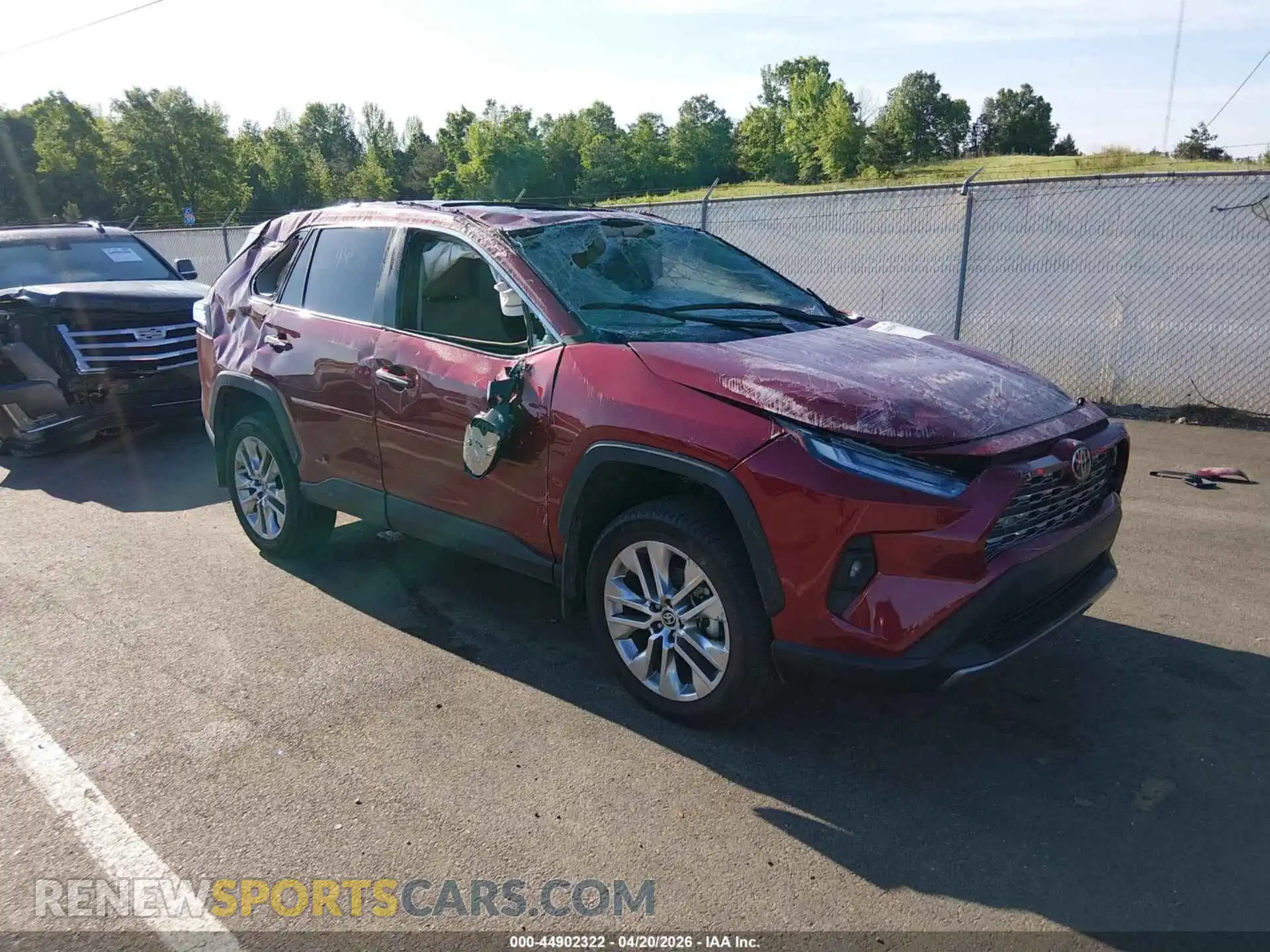1 Photograph of a damaged car 2T3Y1RFV6SW378491 TOYOTA RAV4 2025