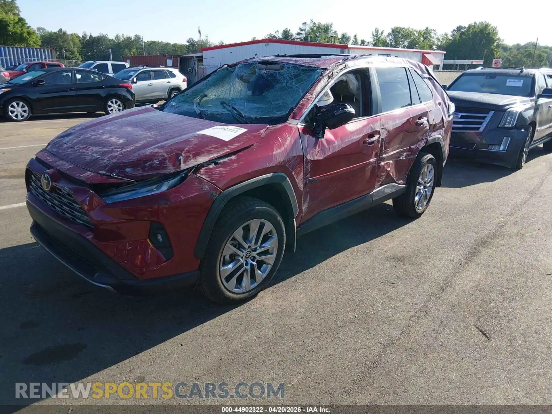 2 Photograph of a damaged car 2T3Y1RFV6SW378491 TOYOTA RAV4 2025