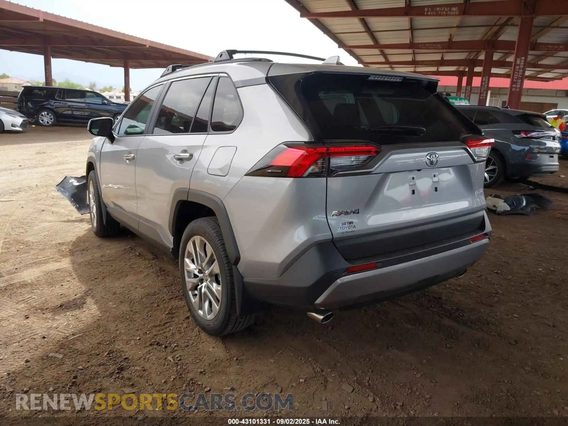 3 Фотография поврежденного автомобиля 2T3Y1RFV6SW406662 TOYOTA RAV4 2025
