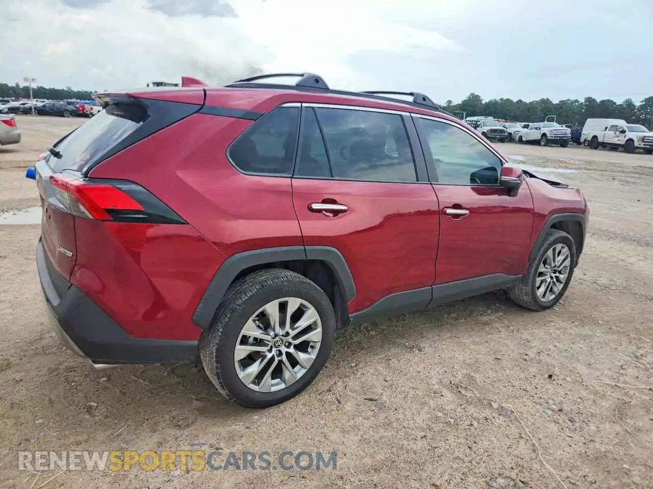 3 fotografías del automóvil dañado 2T3Y1RFV6SW444571 TOYOTA RAV4 2025